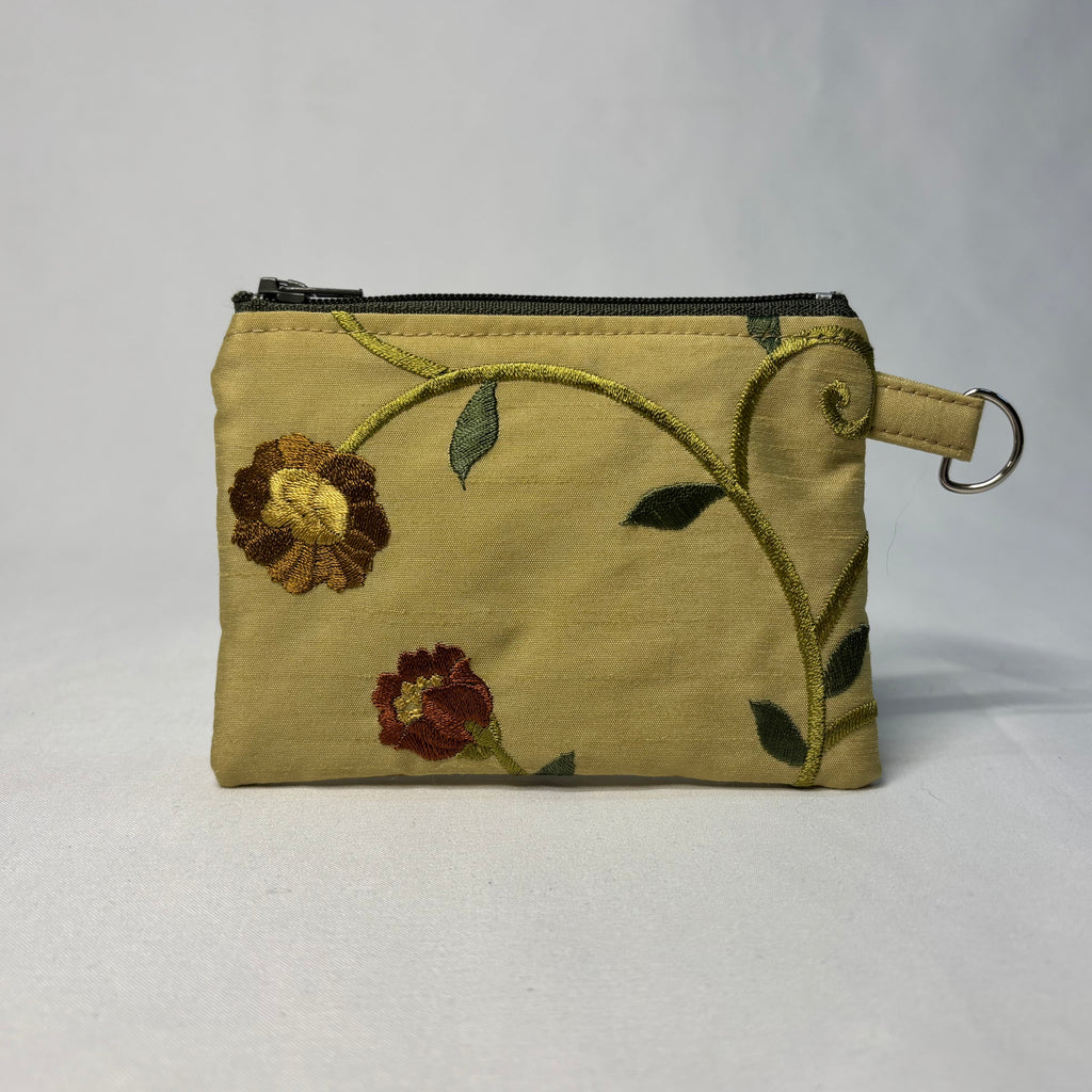 Upcycled Zippie Floral Yellow