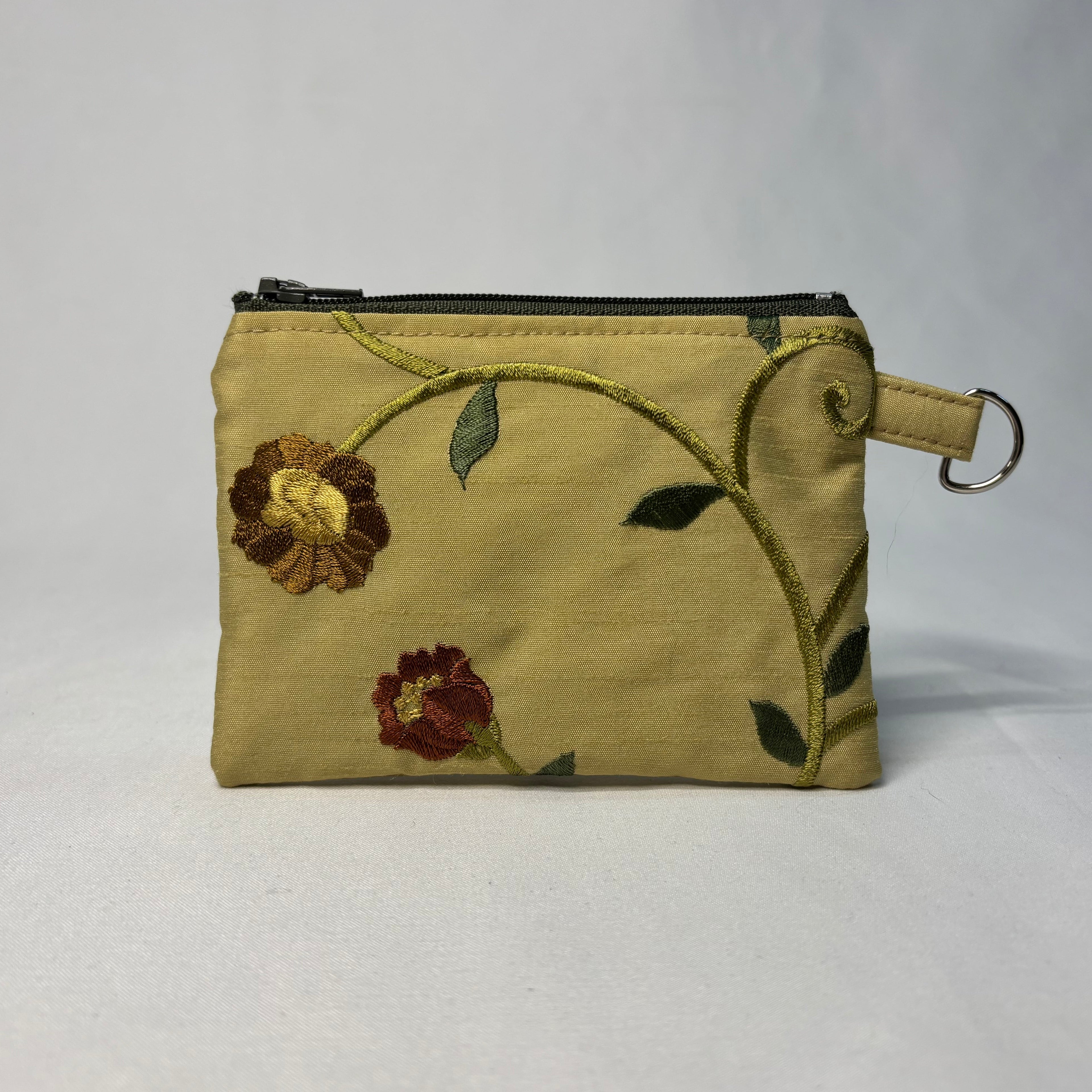 Upcycled Zippie Floral Yellow