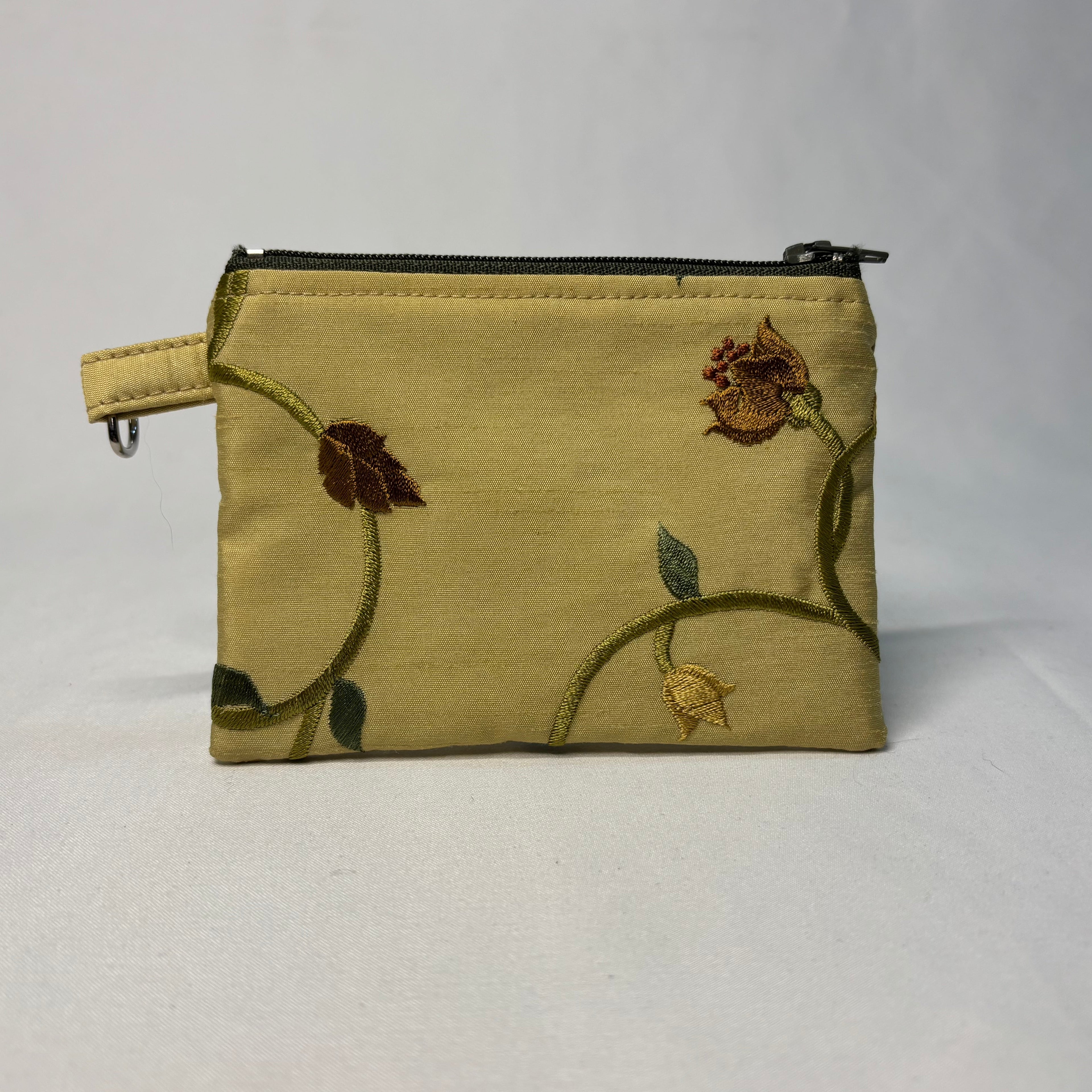 Upcycled Zippie Floral Yellow
