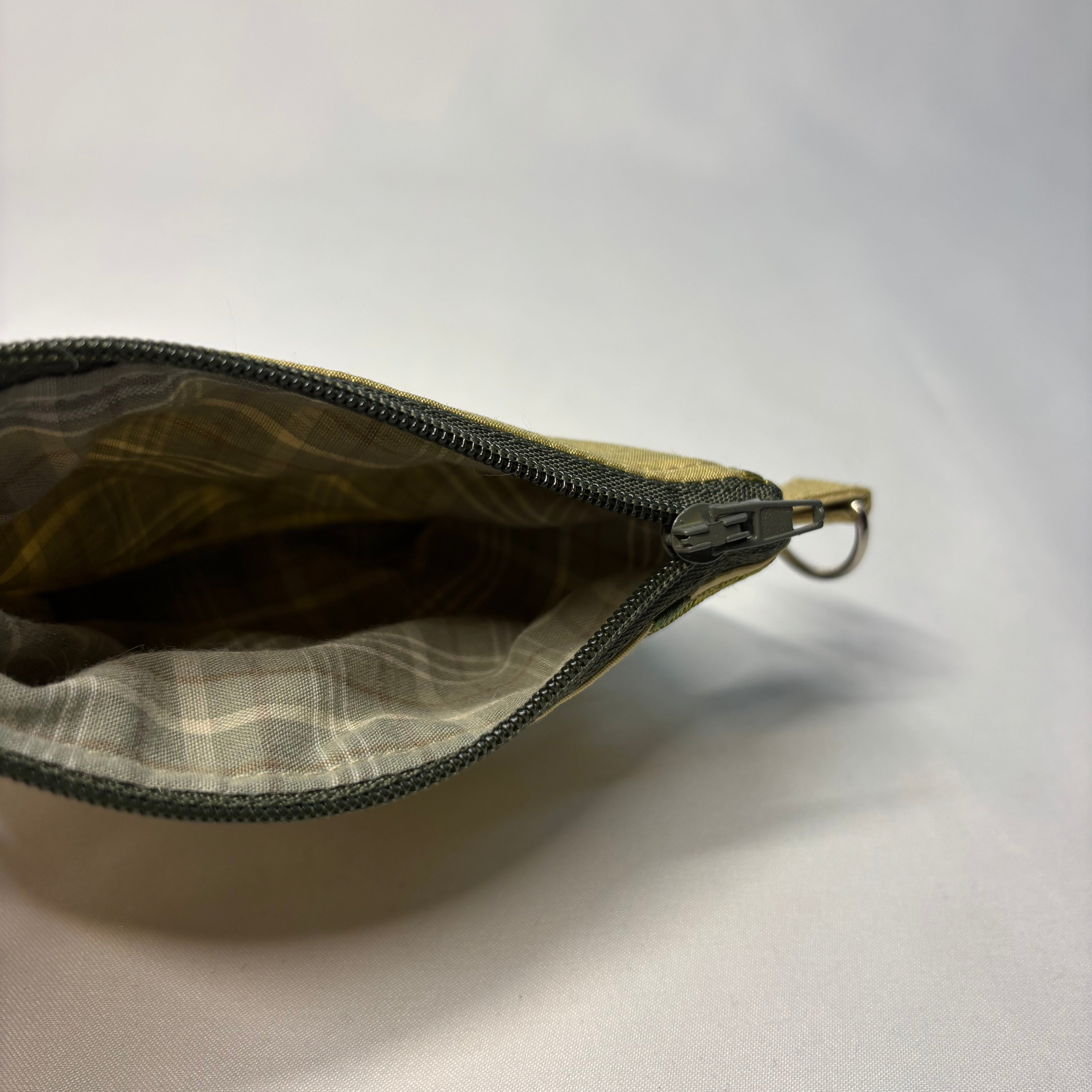 Upcycled Zippie Floral Yellow