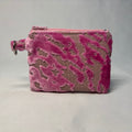 Upcycled Zippie Pink Cut Velvet