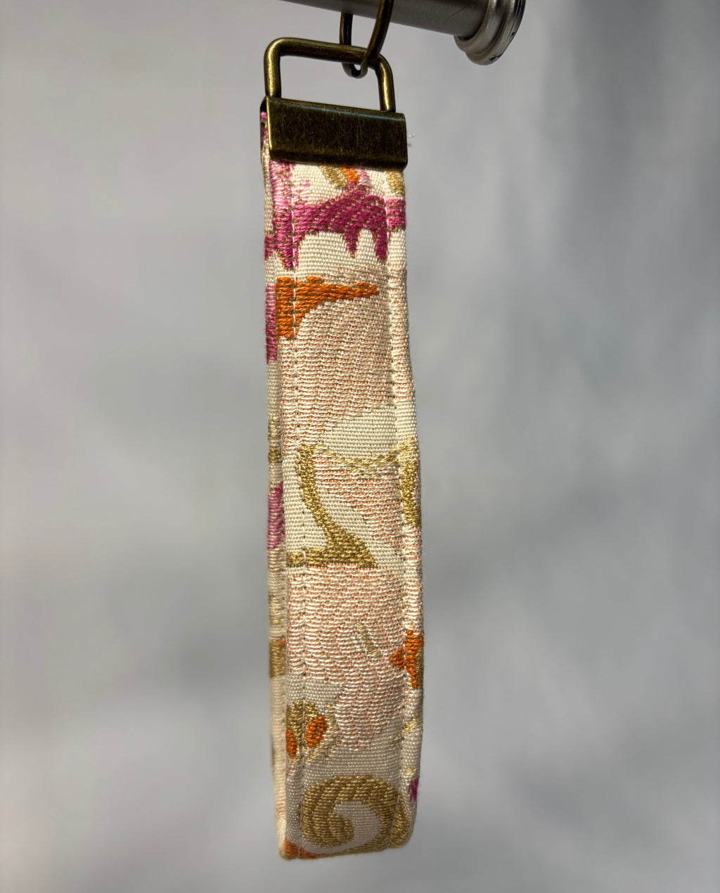 Upcycled Key Fob/Wrist strap