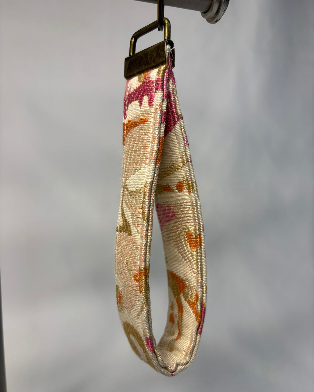 Upcycled Key Fob/Wrist strap